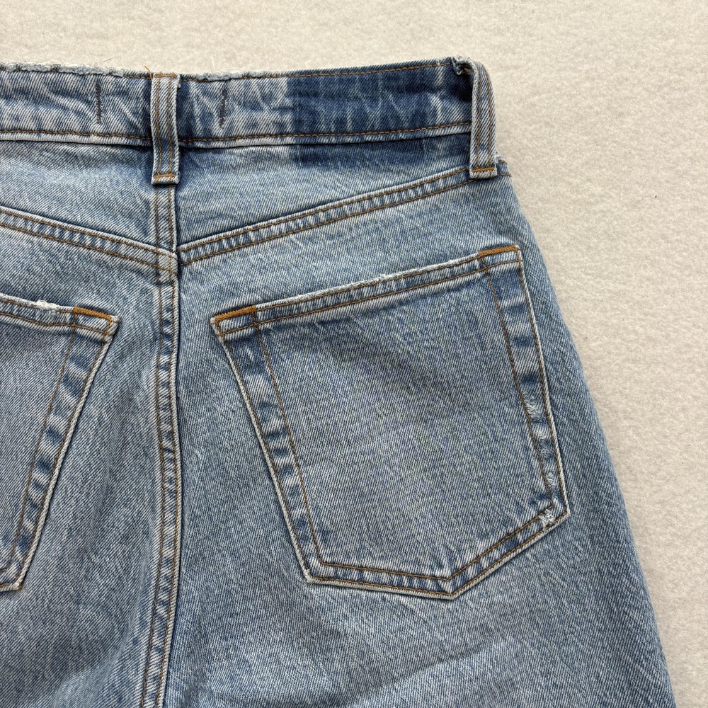 Abercrombie & Fitch Light Blue Straight Leg Jeans - Picture 12 of 14